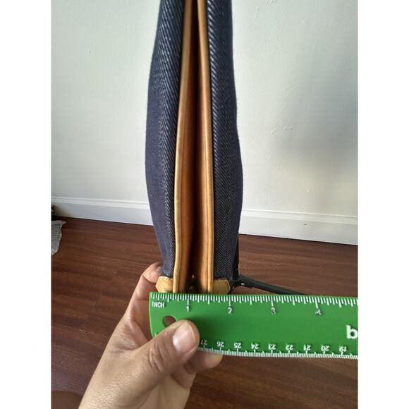 Rehab Project Vintage Y2k Coach Hampton 8318 Denim Clip Hobo Shoulder Bag Read! - Picture 5 of 15